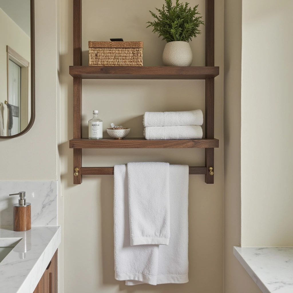 5. Patterned Tile Panelling for Visual Interest