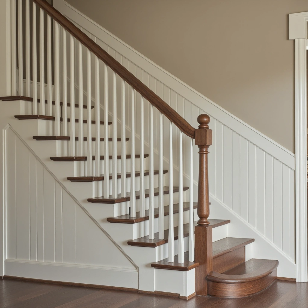 10. Wainscoting or Wood Paneling