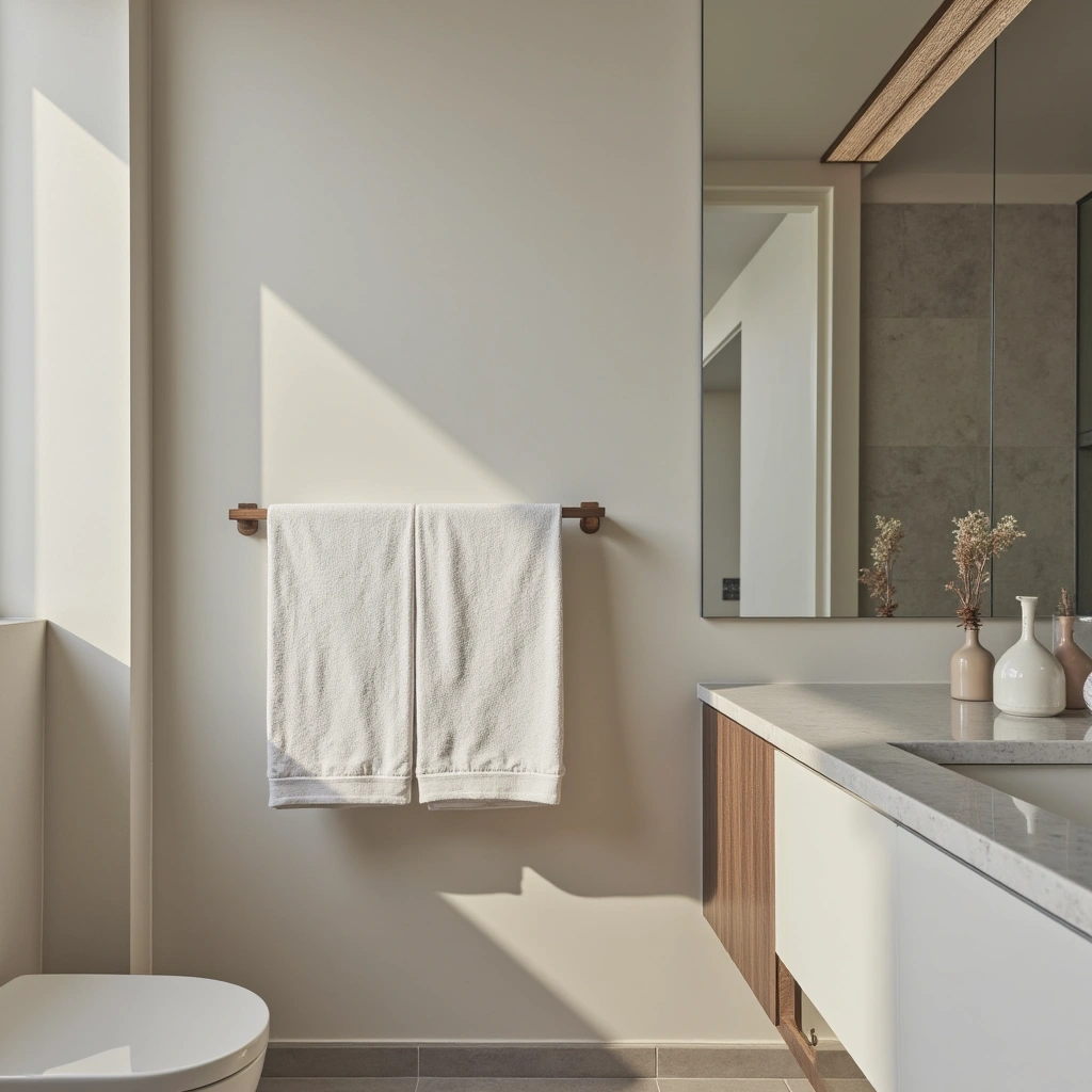 10. Glass Panelling for a Clean, Reflective Surface