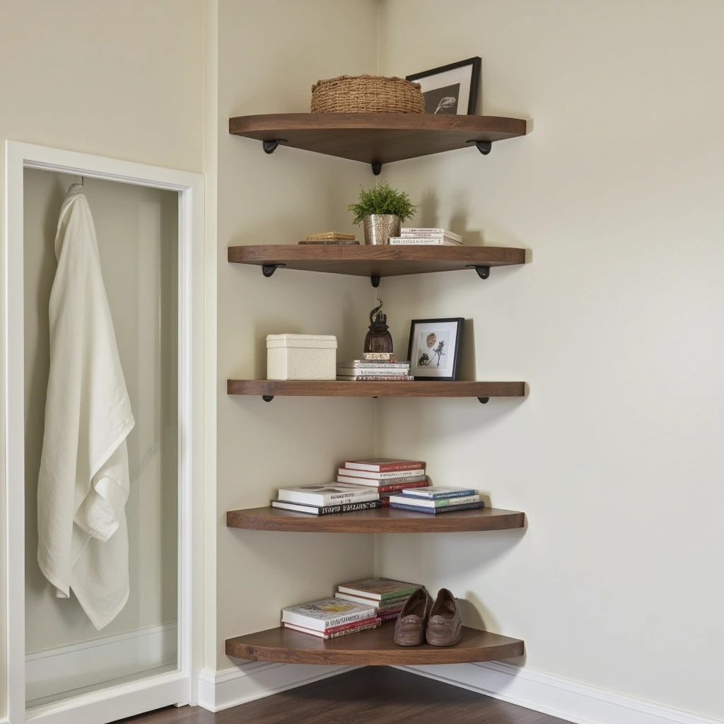 Cover image for 15 Hallway Corner Shelves to Elevate Your Home Décor