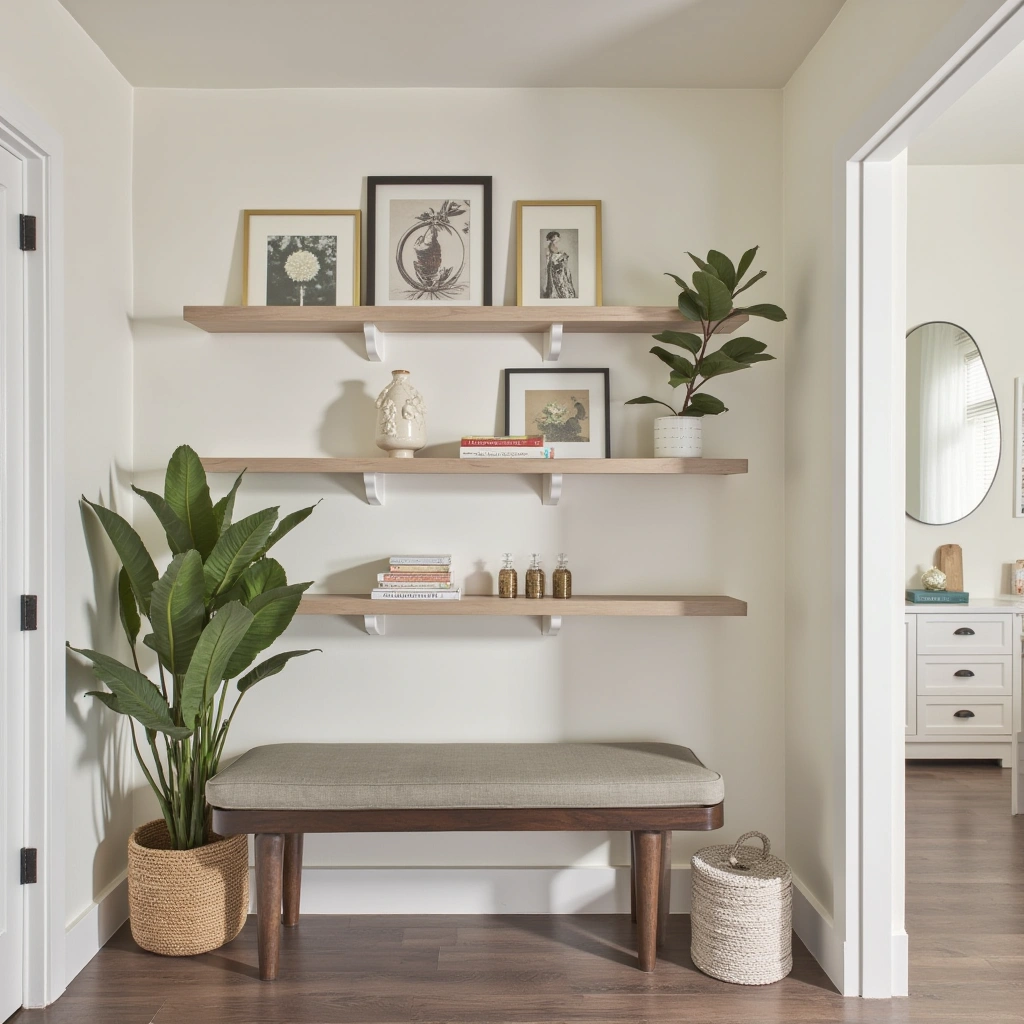 Cover image for 12 Entryway Floating Shelves: Elevate Your Home's First Impression