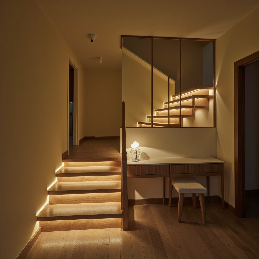 Cover image for 15 Staircase Lighting Ideas to Brighten Your Home