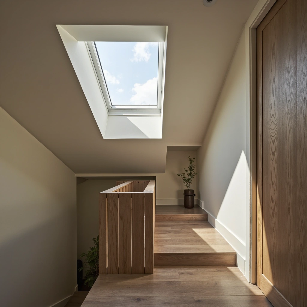 13. Natural Light Enhancement with Skylights