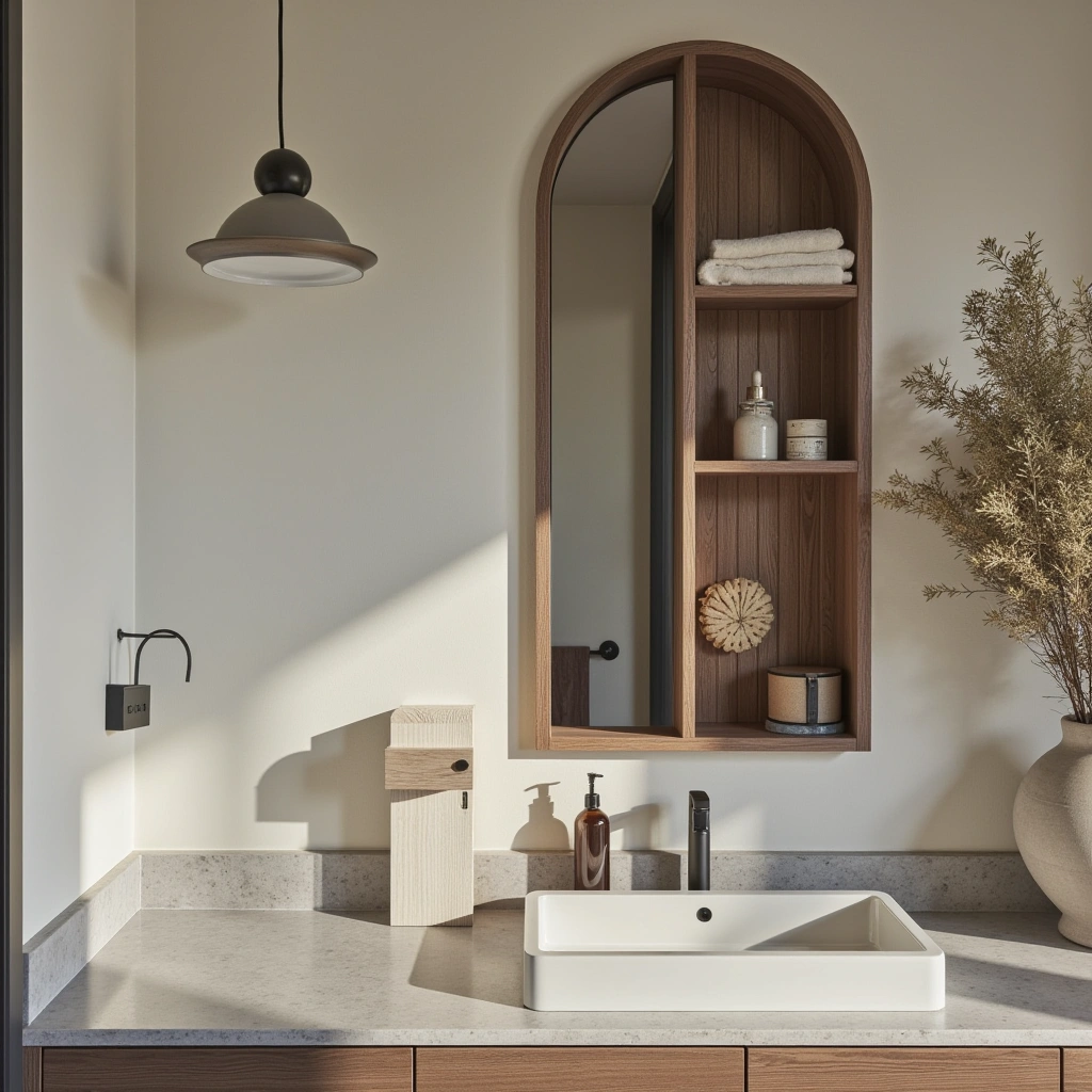 Cover image for 15 Arched Mirror Bathroom Ideas to Elevate Your Space