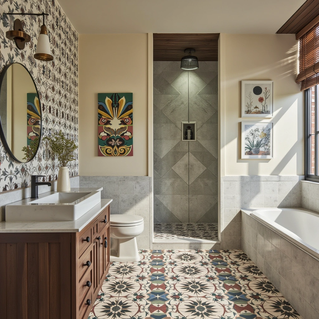 11. Encaustic Cement Tiles