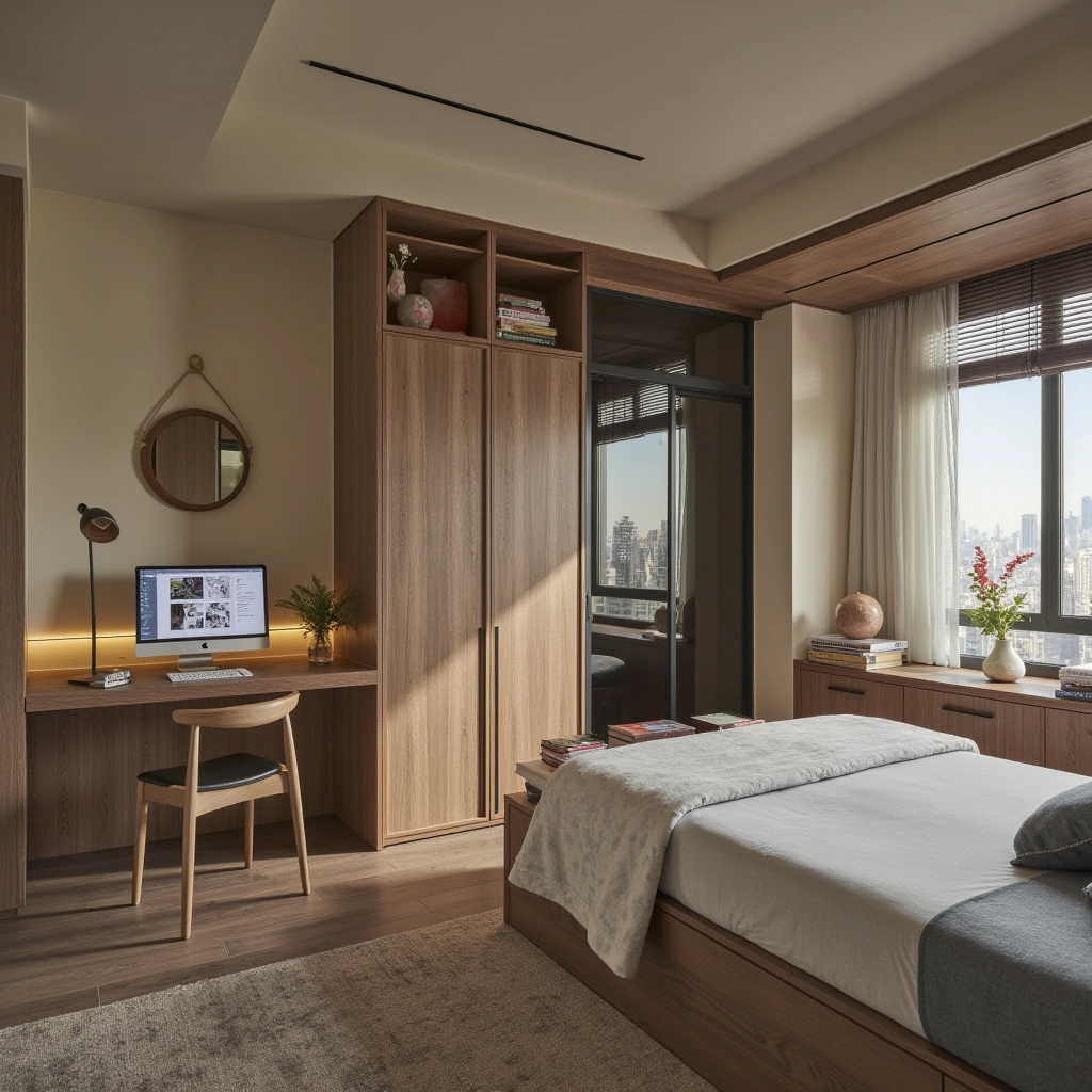 1. Home Office and Guest Bedroom Combo