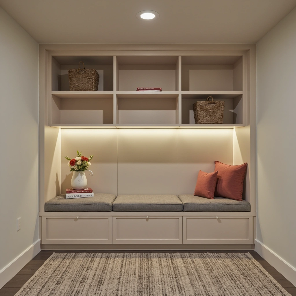 12. Built-in Storage with Seating
