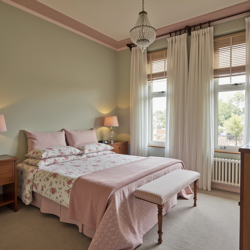 2. Cozy Cottage Style Guest Bedroom
