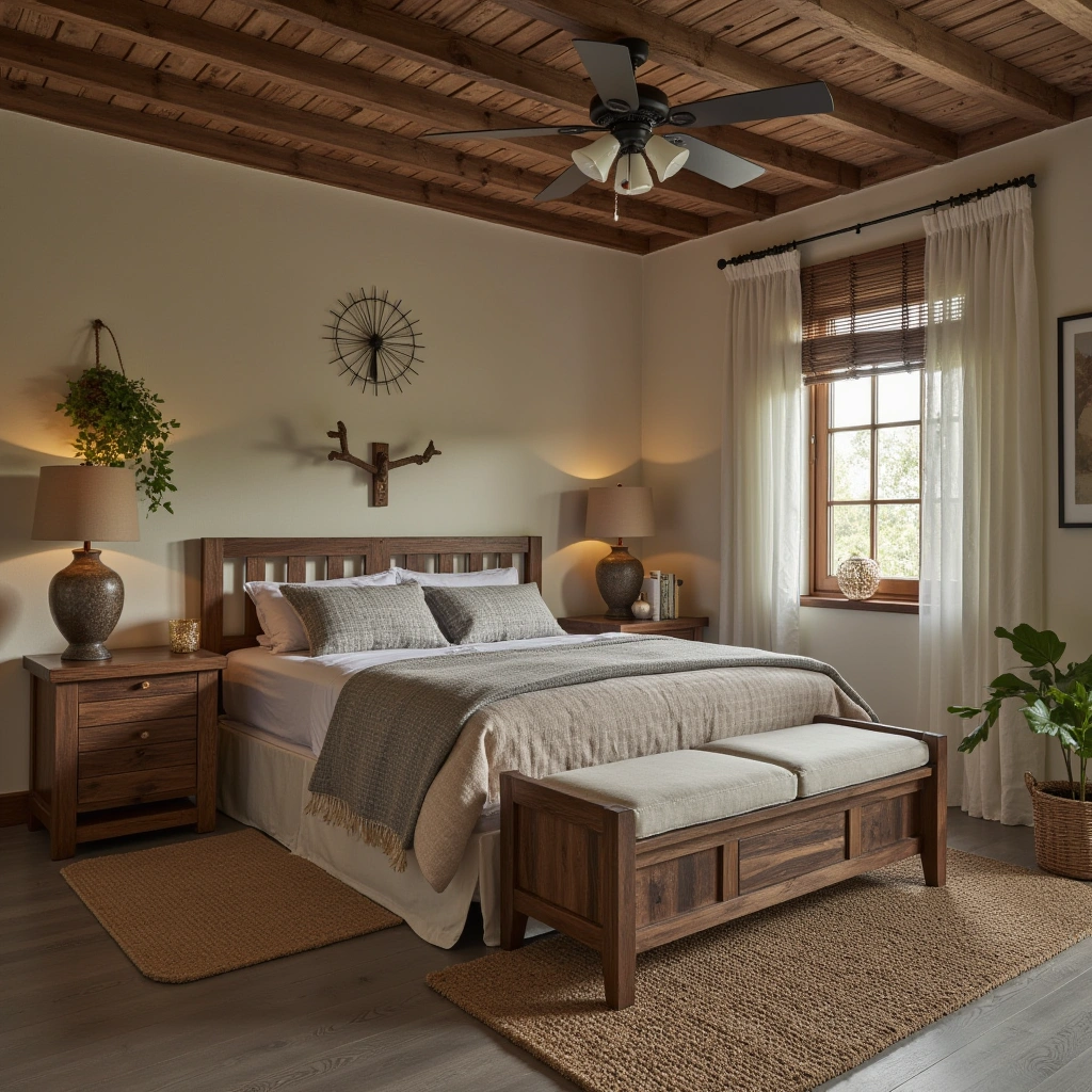 10. Rustic Farmhouse Guest Bedroom