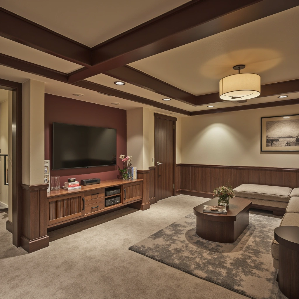 14. Unique Ceiling Treatments for Visual Interest