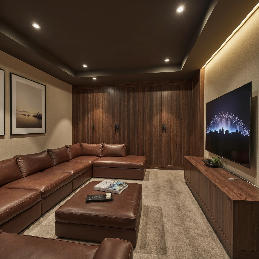 Cover image for 13 Basement TV Room Ideas to Transform Your Space