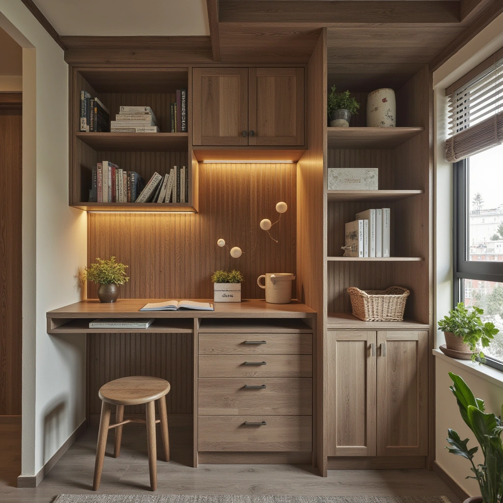 5. Compact Craft Room for Small Basements