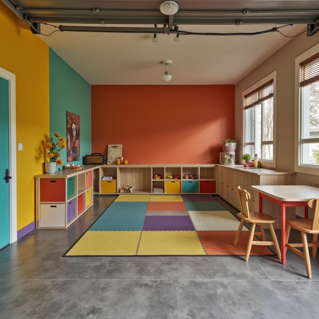 8. Kids&rsquo; Playroom Garage