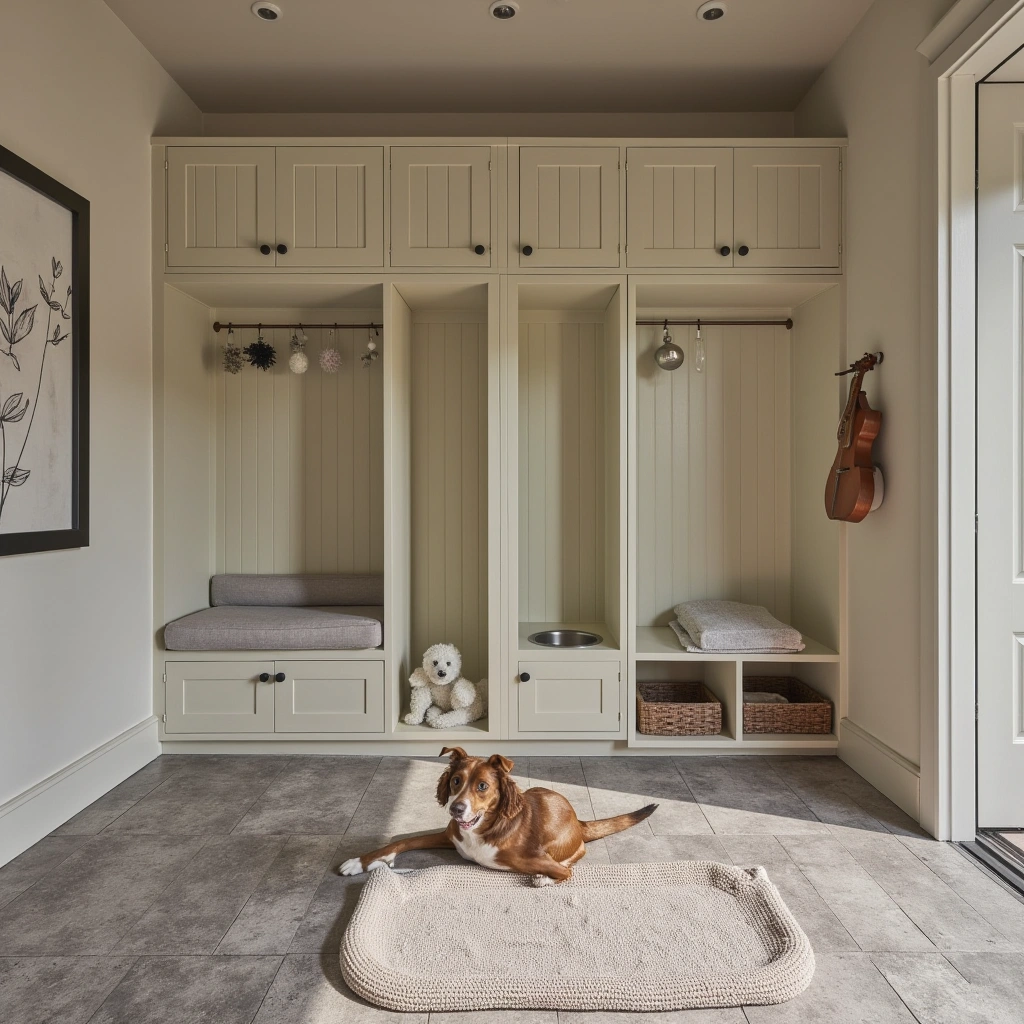 10. Pet-Friendly Garage