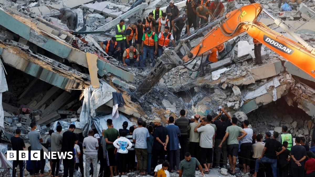 At least 12 Killed as War-Damaged Gaza Building Collapses