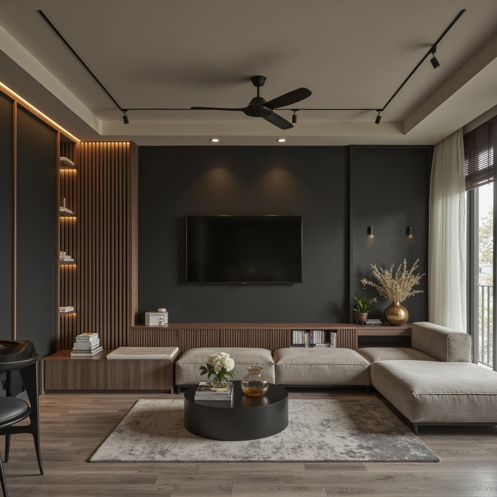 2. Sleek Modern Minimalist