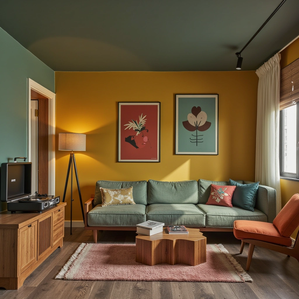 14. Retro Vintage Lounge