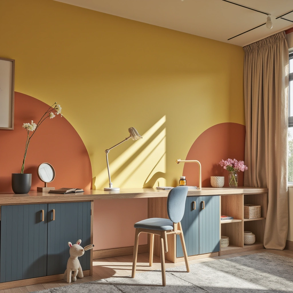 1. Bright and Cheerful Color Splash Playroom