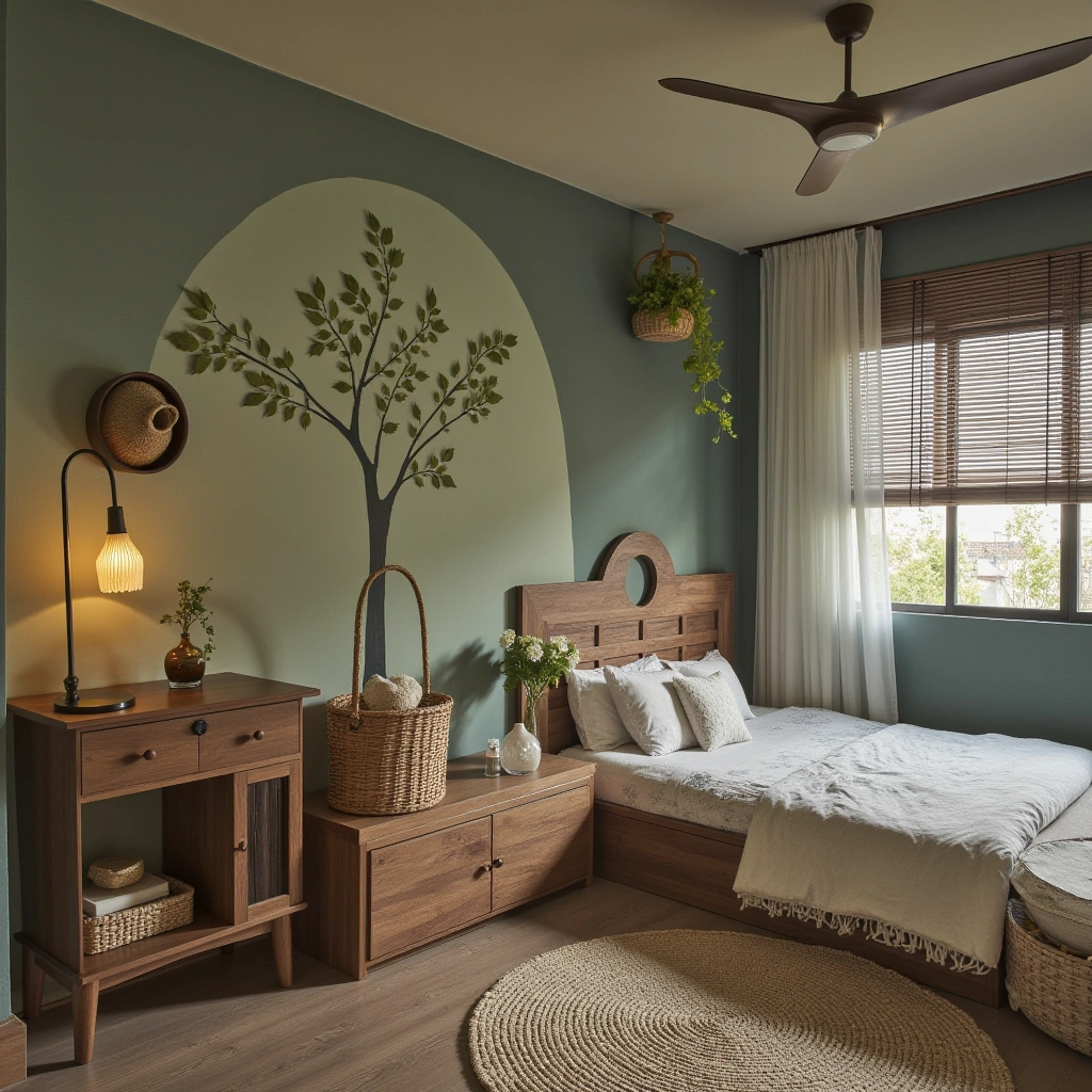 2. Nature-Inspired Woodland Playroom