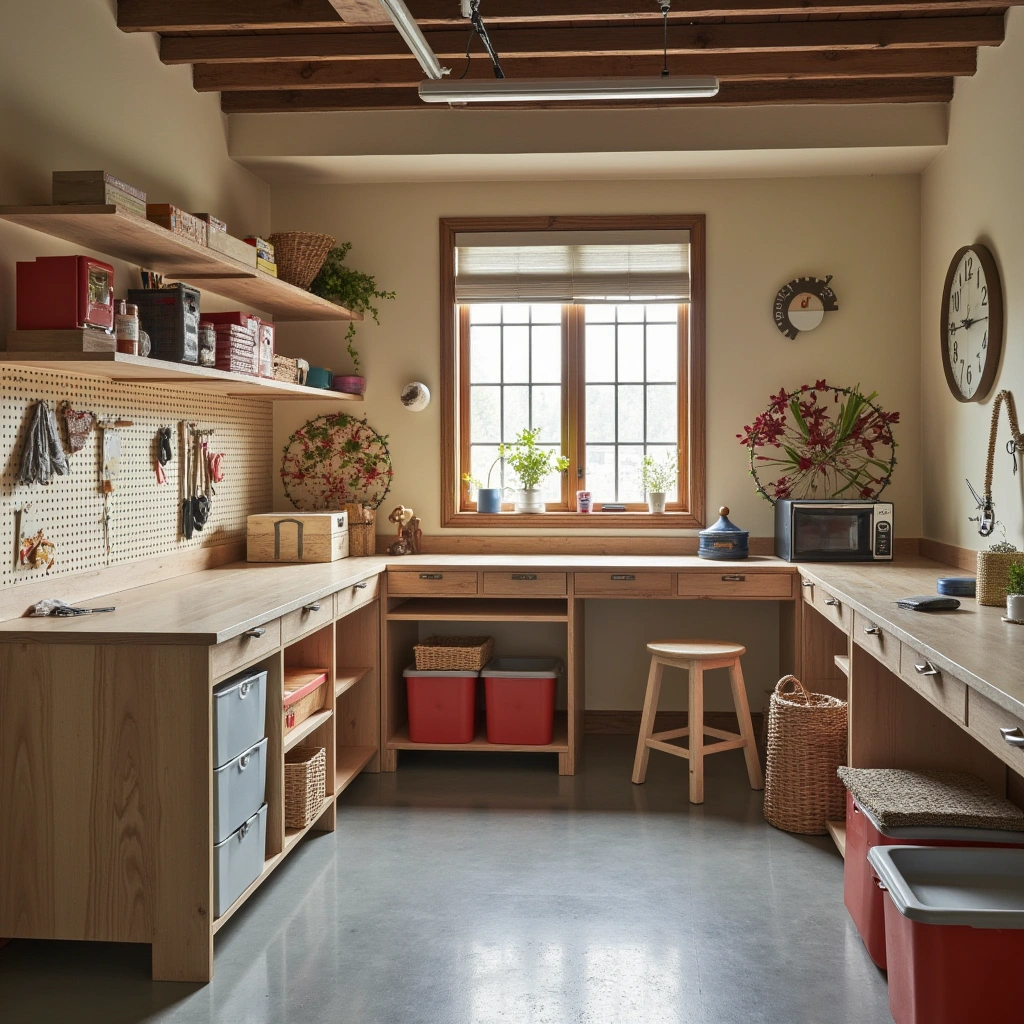 10. DIY Craft and Construction Playroom