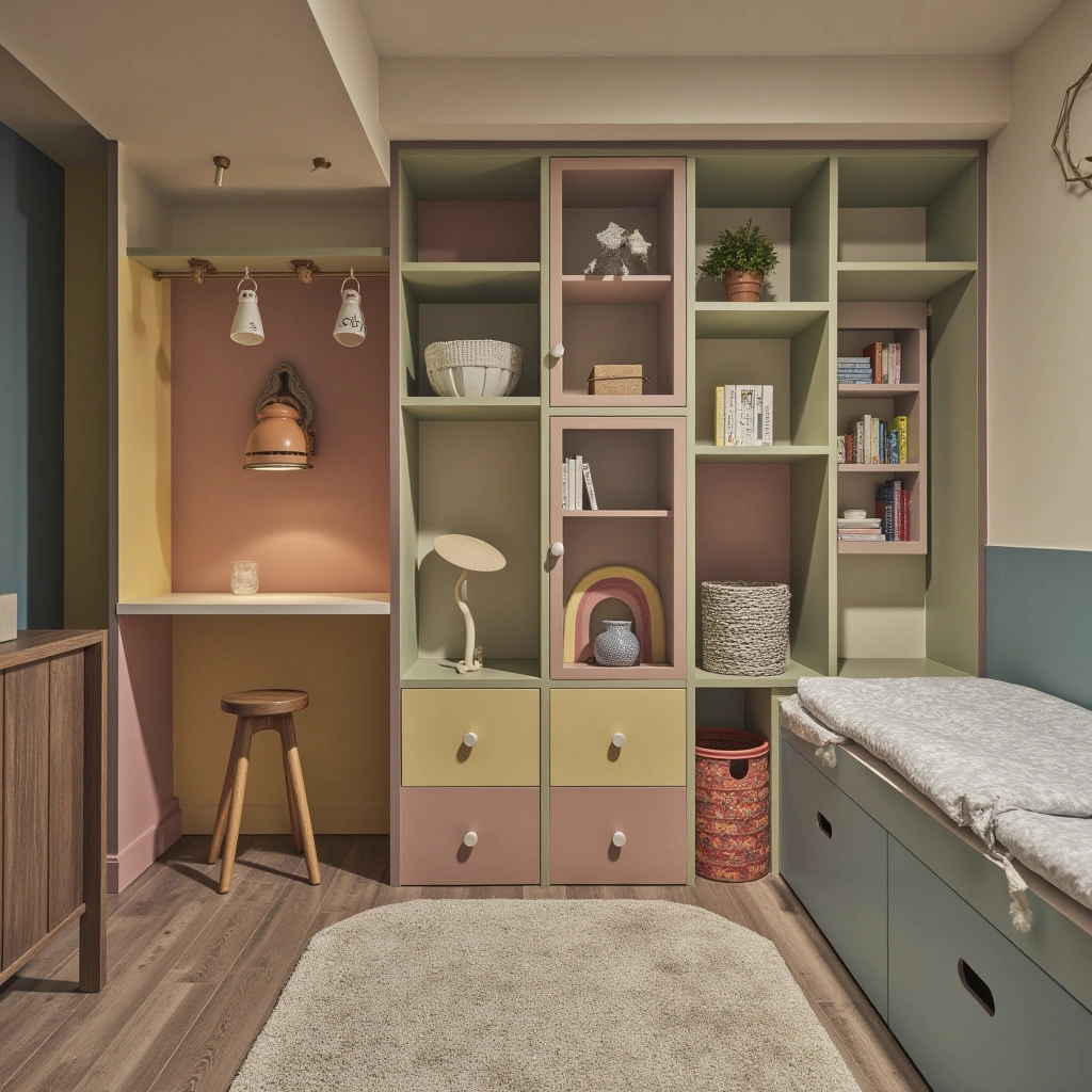 15. Shared Sibling Playroom with Zoning