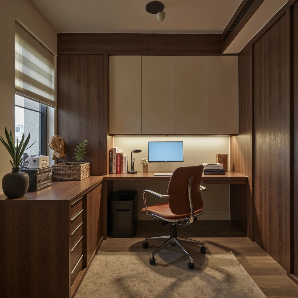 3. Productive Home Office Basement