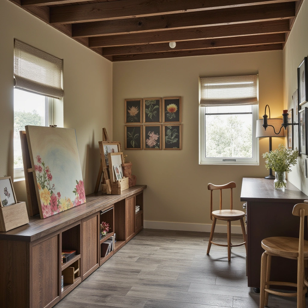 9. Artistic Basement Studio