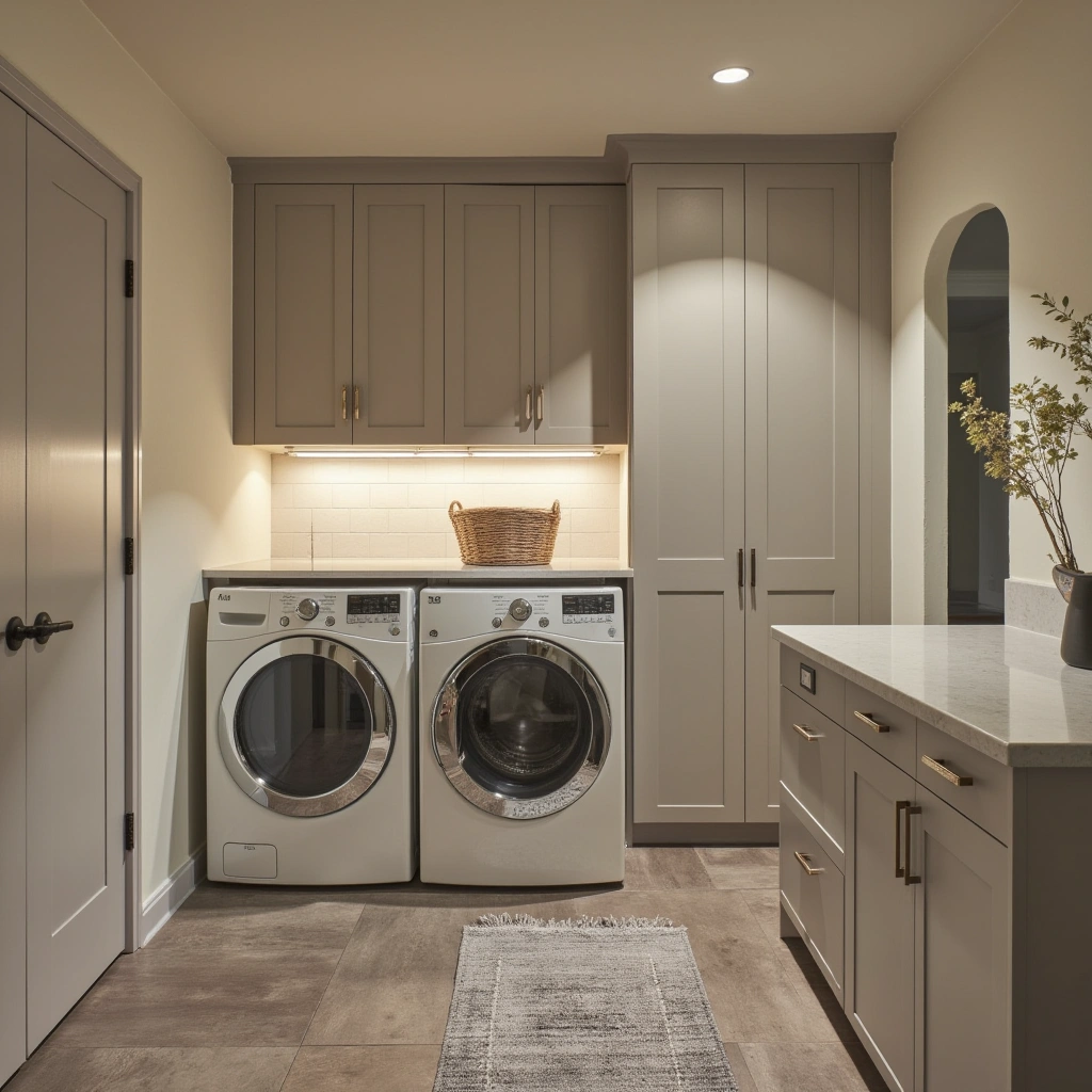 14. Functional Laundry Room