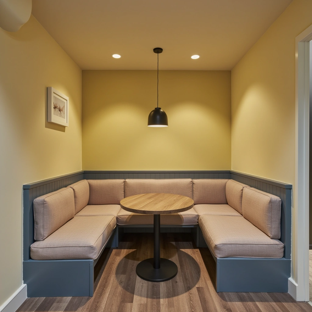 16. Basement Breakfast Nook