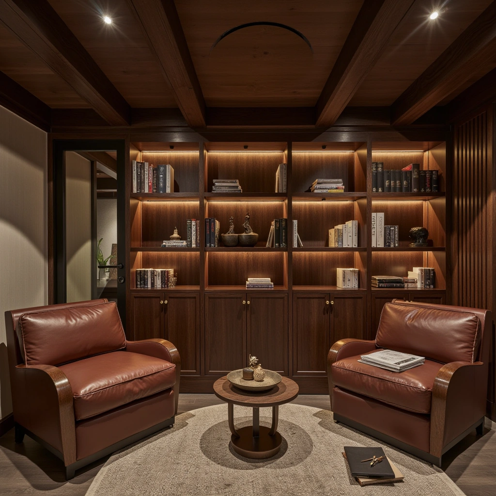 20. Home Library Retreat