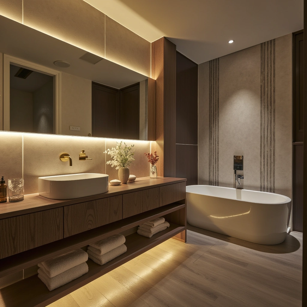 4. LED Strip Lighting for Modern Flair