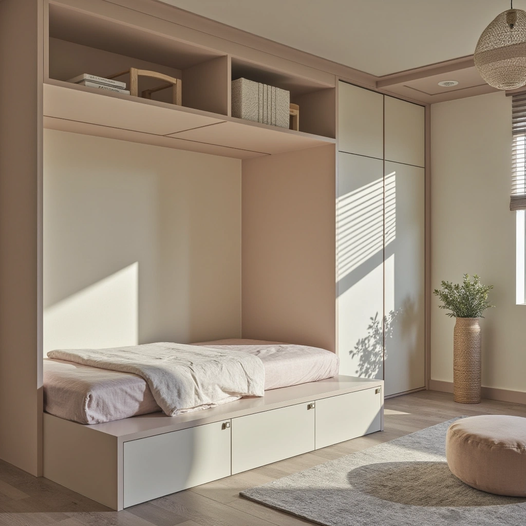 4. Space-Savvy Multi-Functional Guest Bedroom