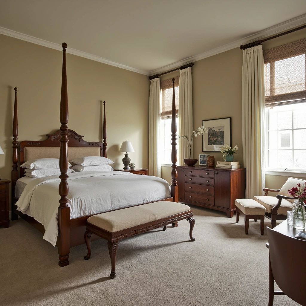 8. Classic Traditional Guest Bedroom