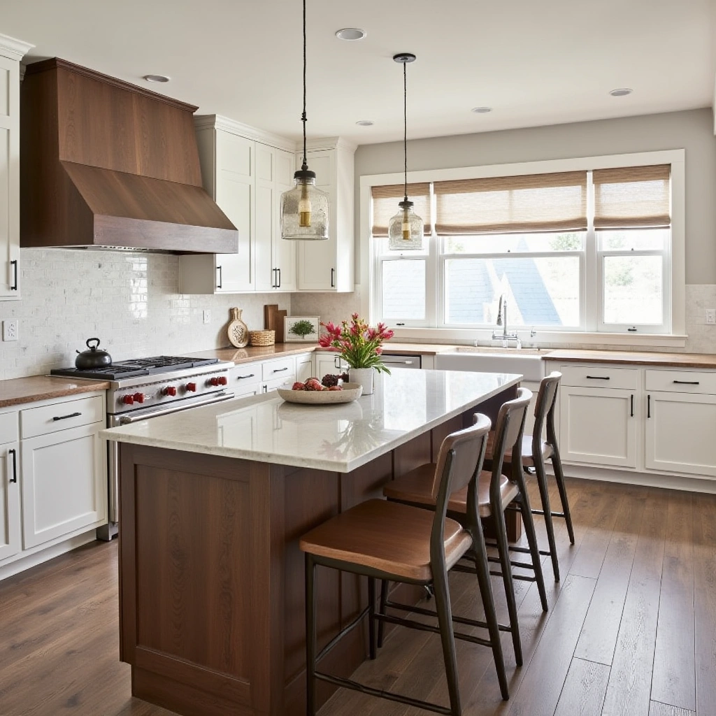 5. Kitchen Island with Seating