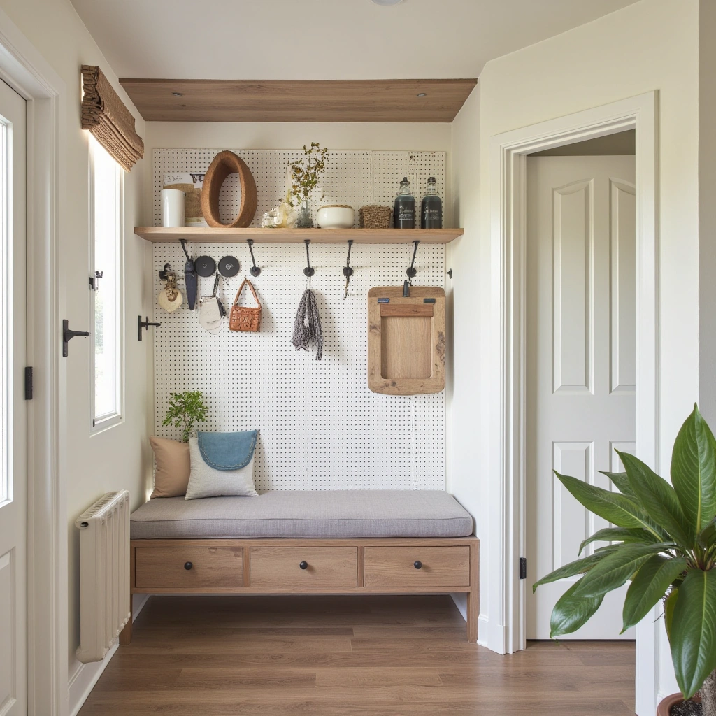 4. Decorative Pegboards for Versatile Hanging