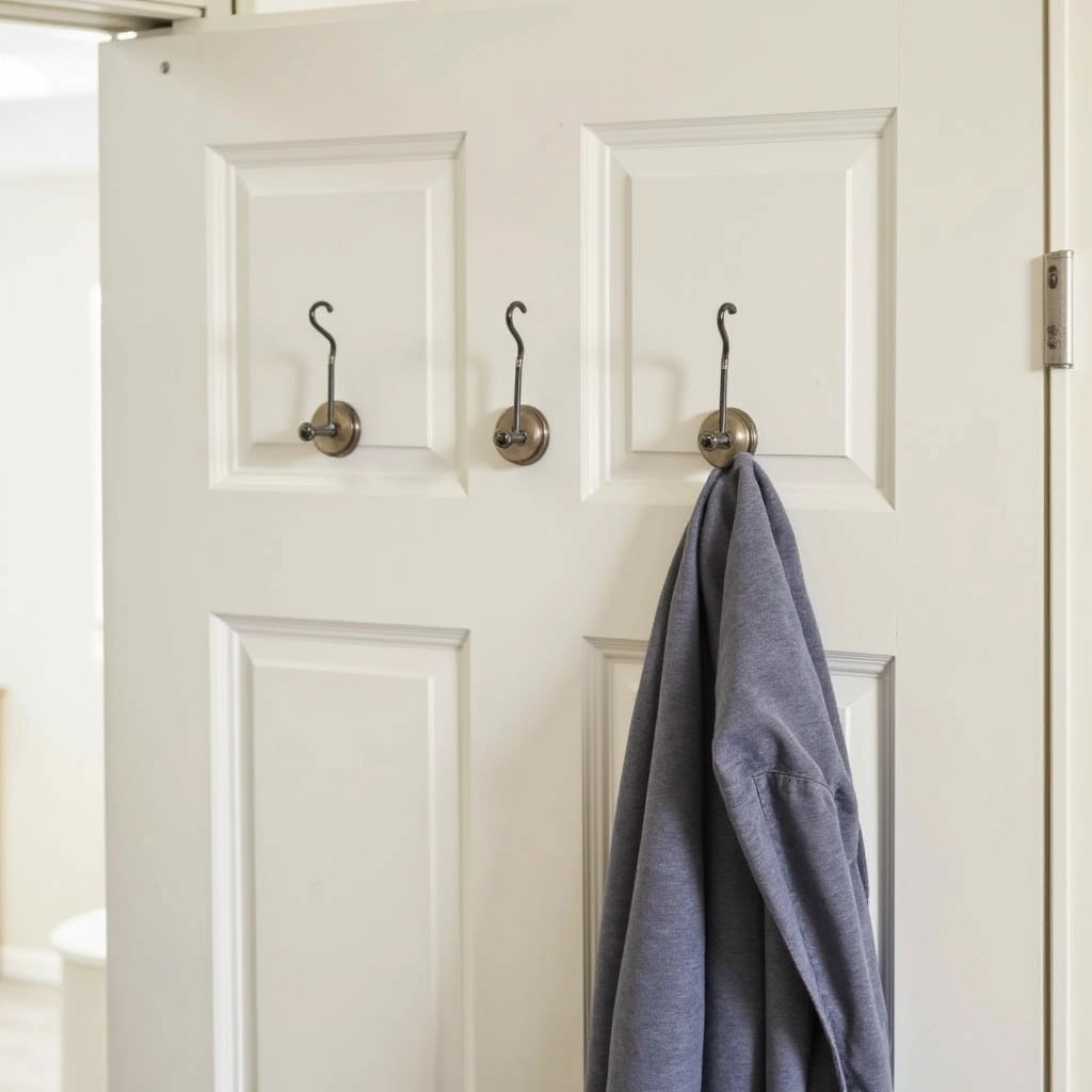 7. Over-the-Door Hooks: No Installation Needed