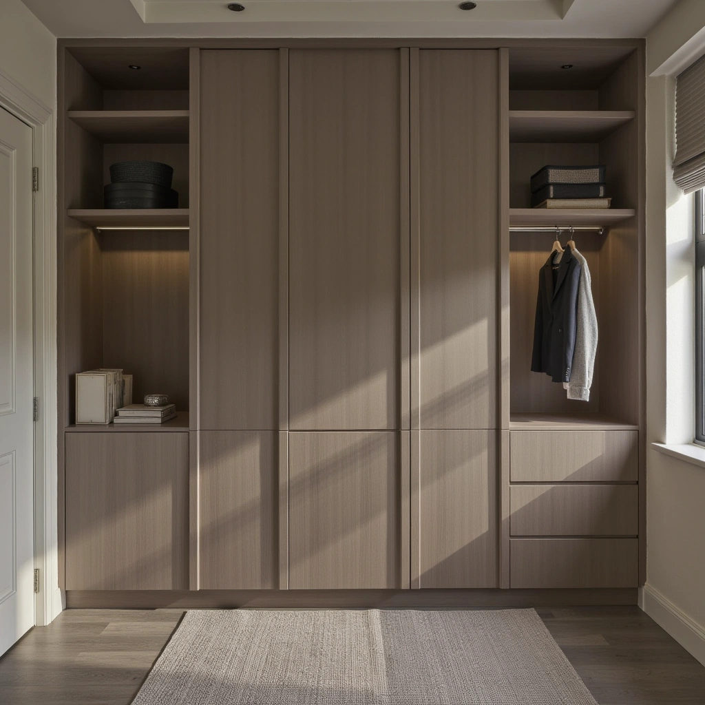 4. Custom Overhead Cabinets for a Polished Look