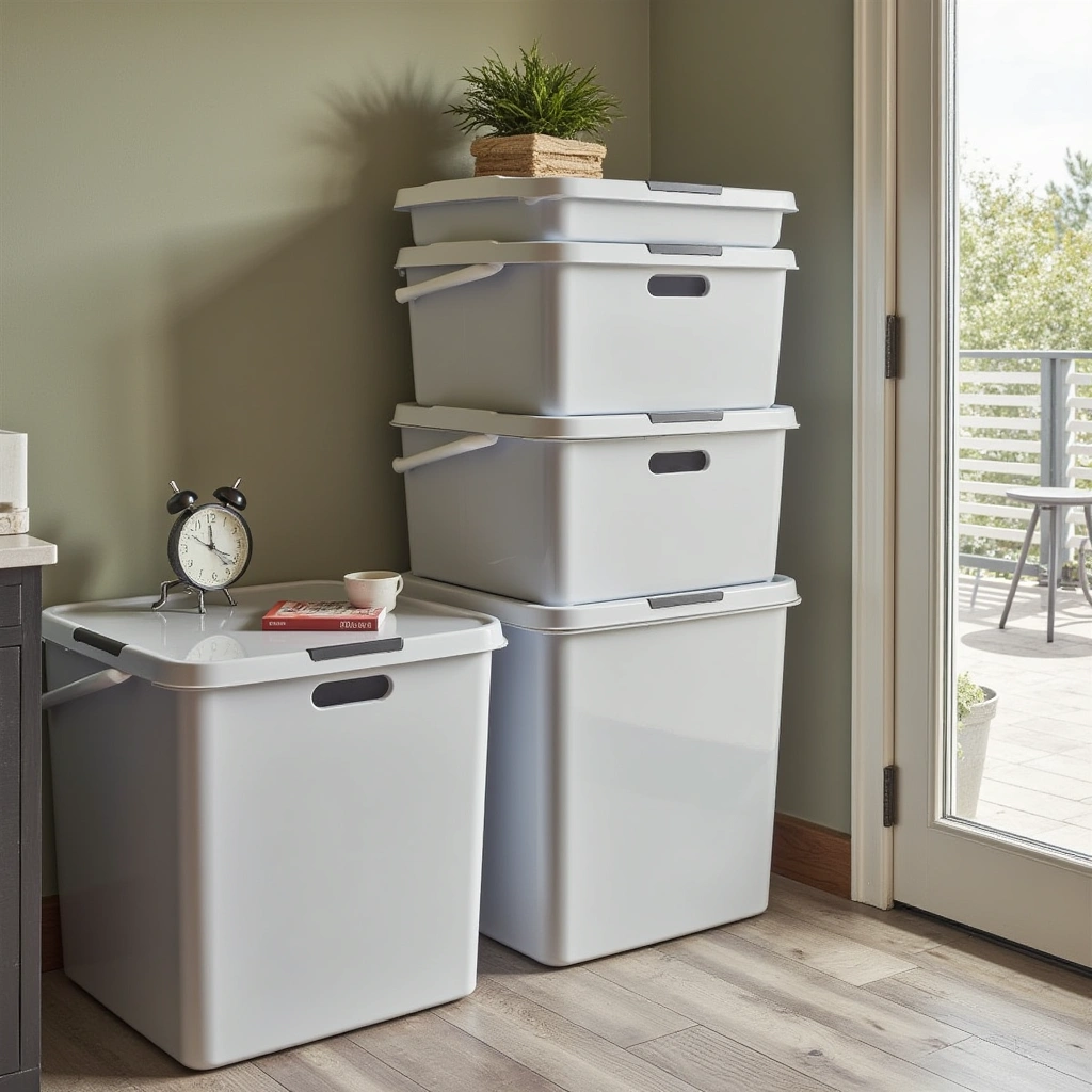 Cover image for 13 Stackable Storage Bin Ideas to Transform Your Space