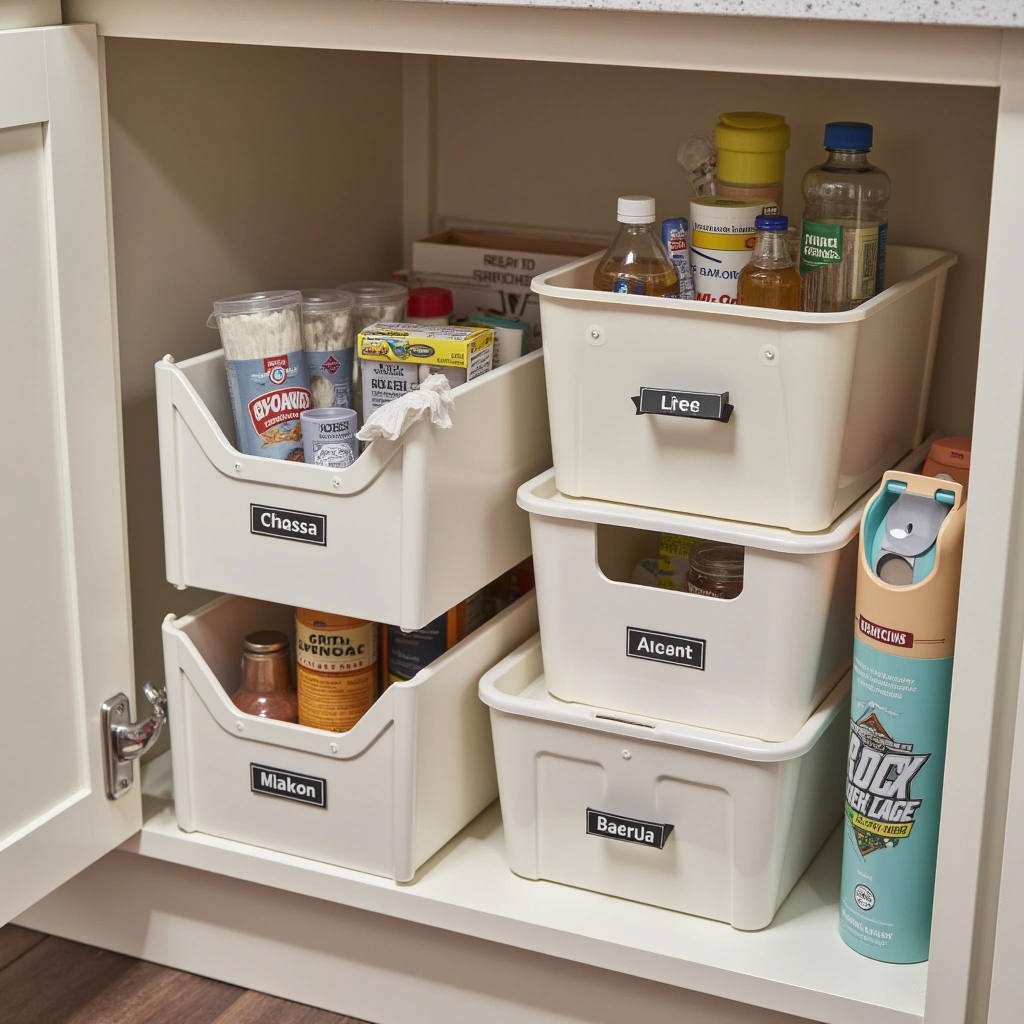 10. Labeled Bins for Grouped Storage