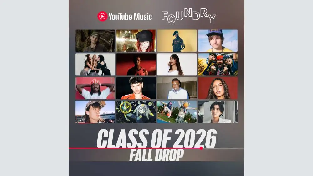 YouTube Foundry Fall Class of 2026: Underscores, Zeina and 14 Emerging Artists
