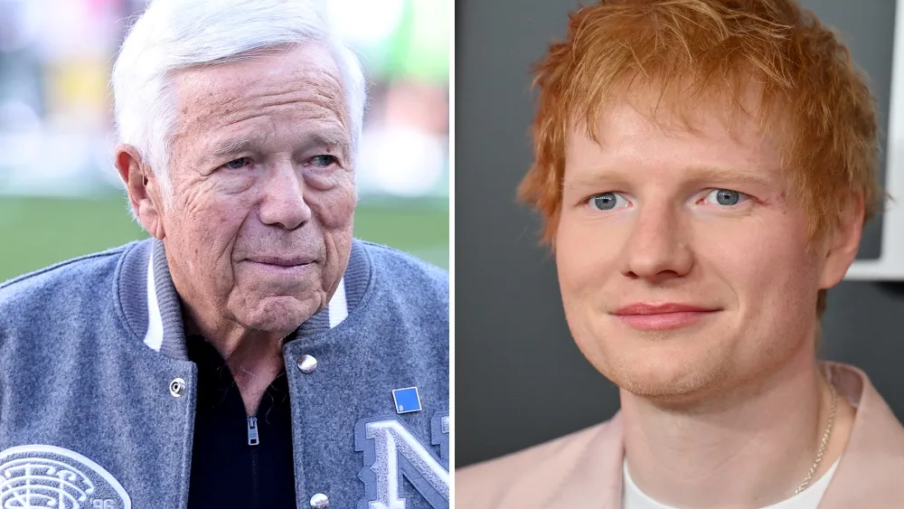 Robert Kraft Matches Ed Sheeran $2 Million Gaza Relief Pledge