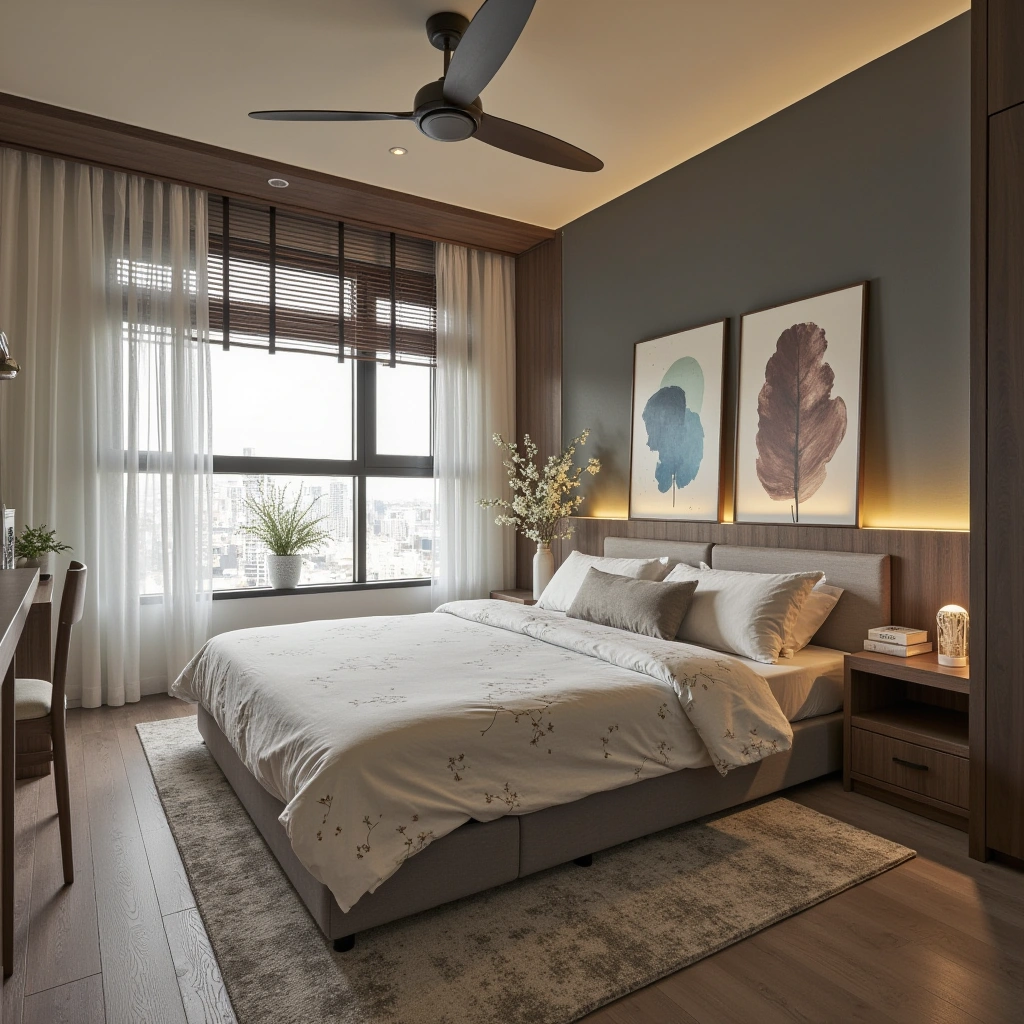 6. Bed with a Desk