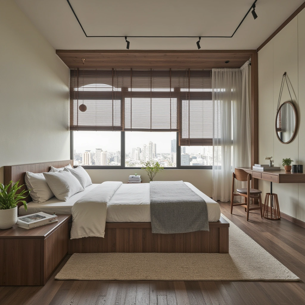 11. Bed with a Coffee Table