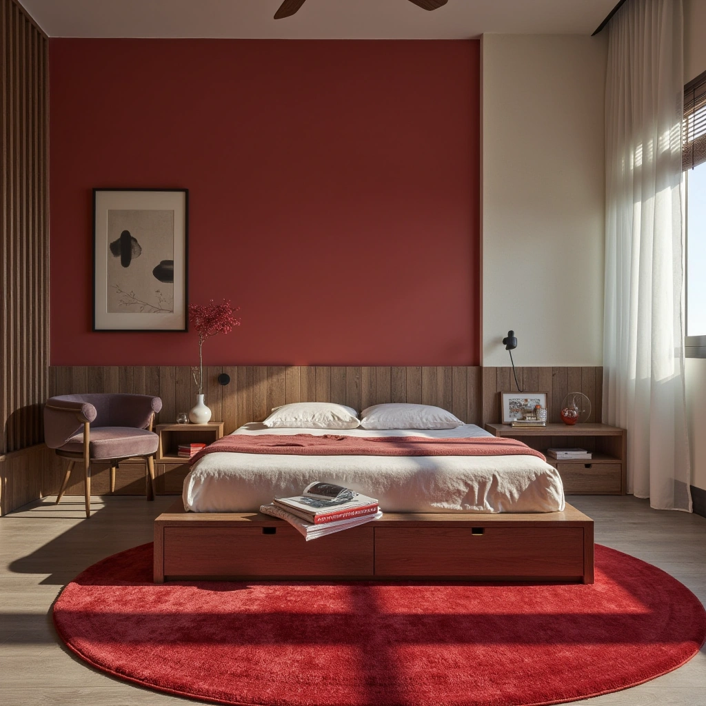 Cover image for 10 Cherry Red Bedroom Ideas