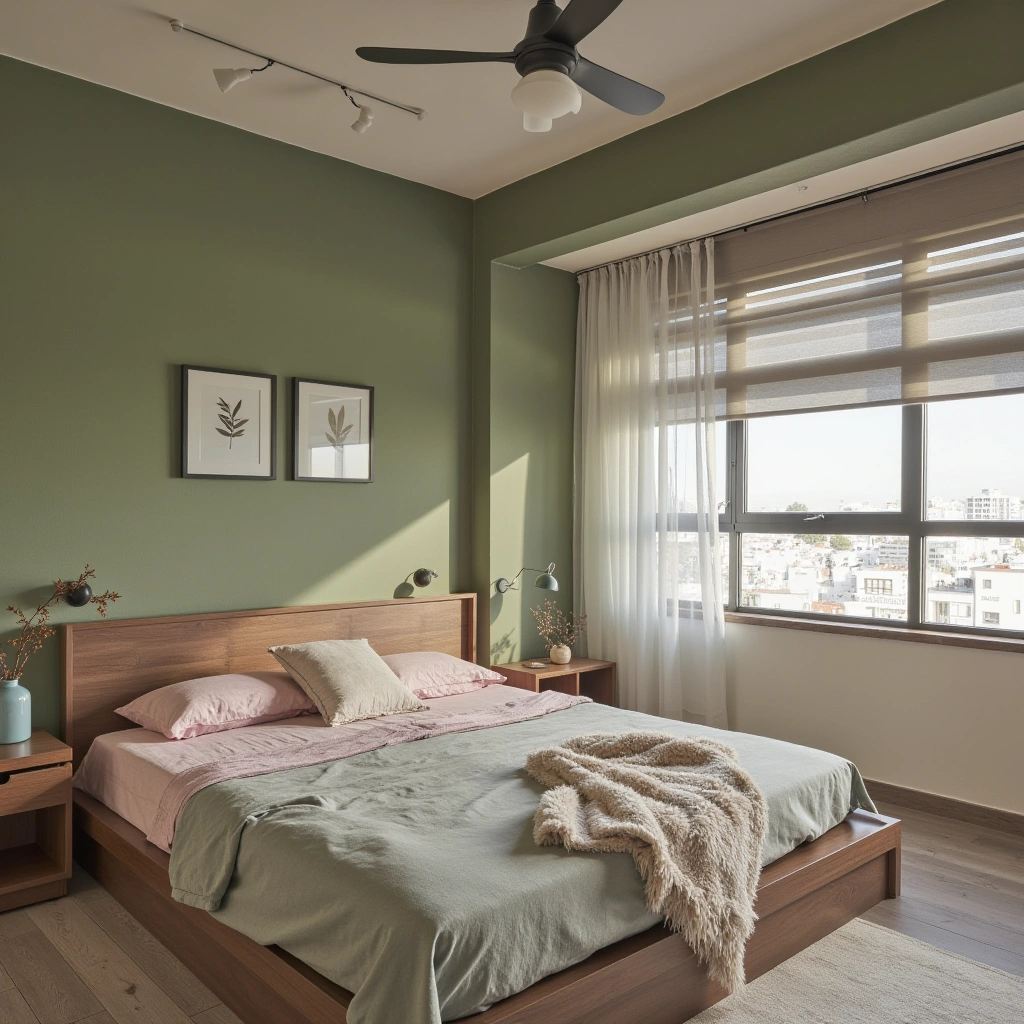 Sage Green and Pastels: A Soft and Romantic Look