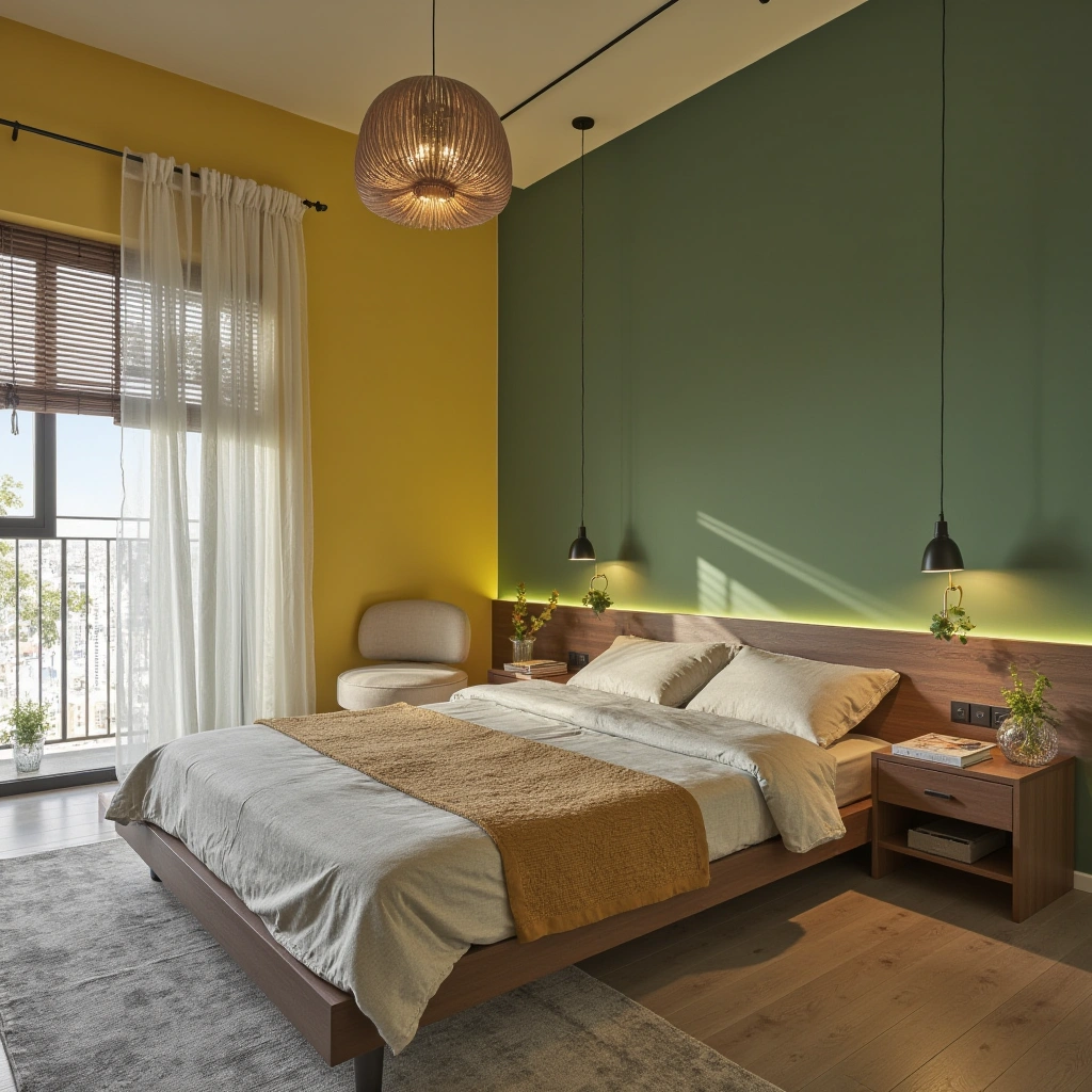 Sage Green and Yellow: A Bright and Cheerful Look