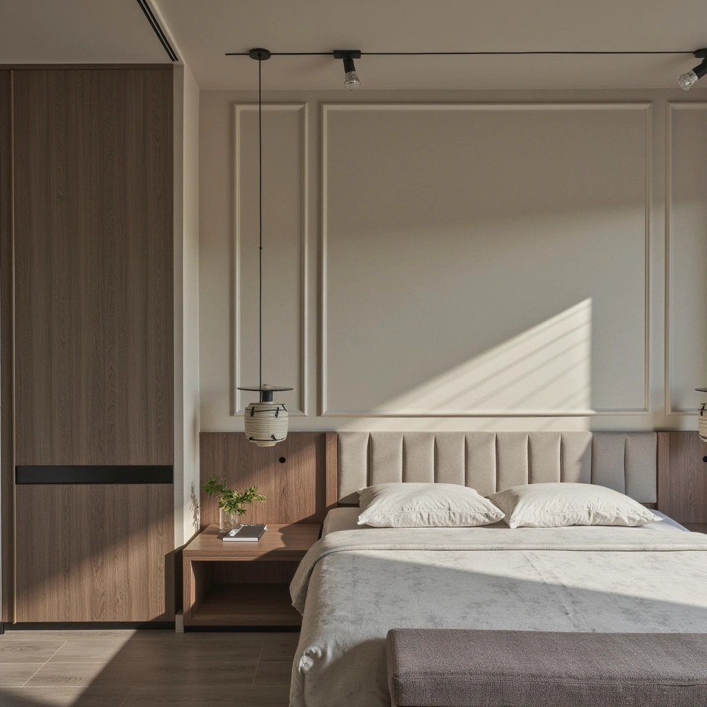 Monochromatic Wallpaper for a Clean, Modern Look