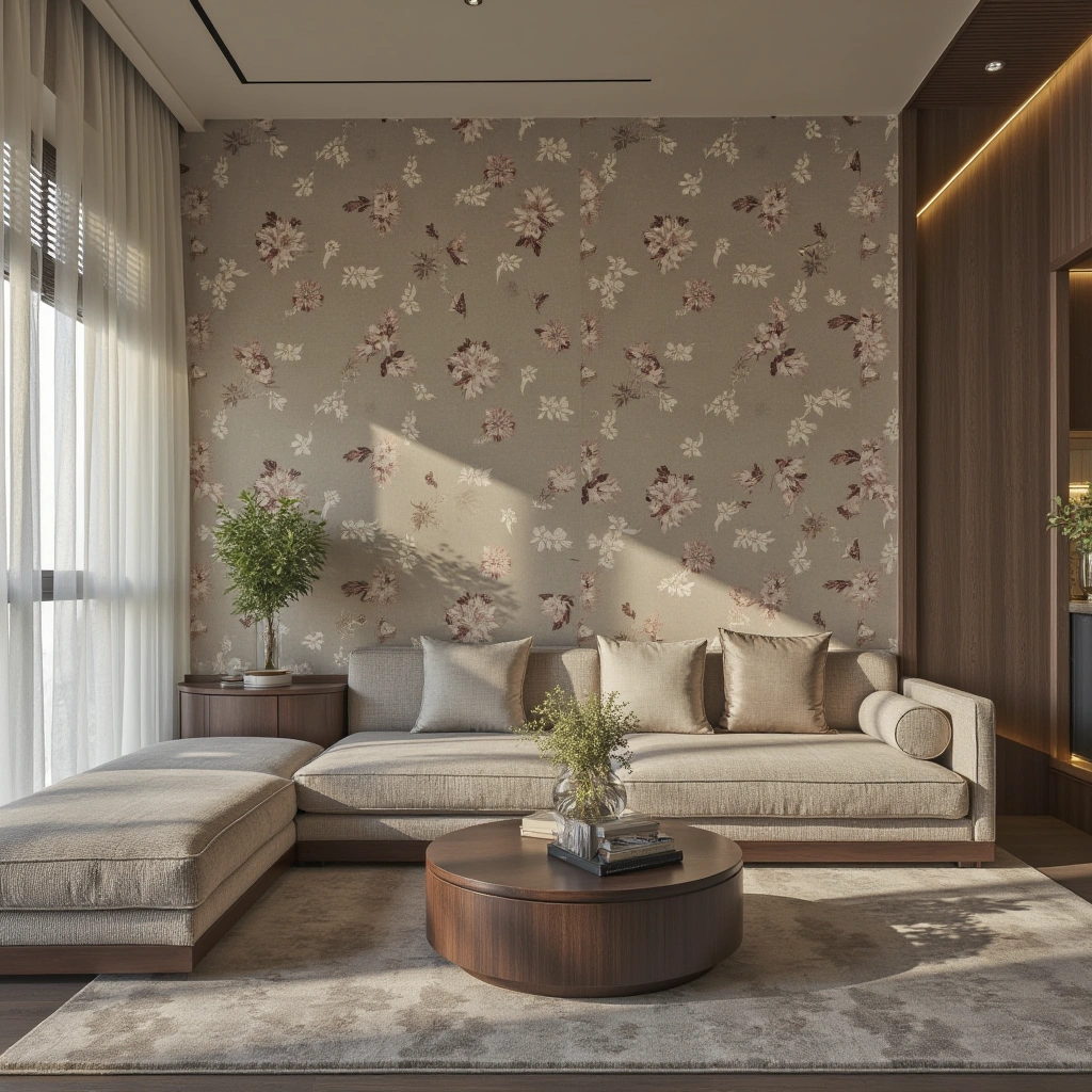 Sophisticated Pattern Wallpaper for an Elegant Touch