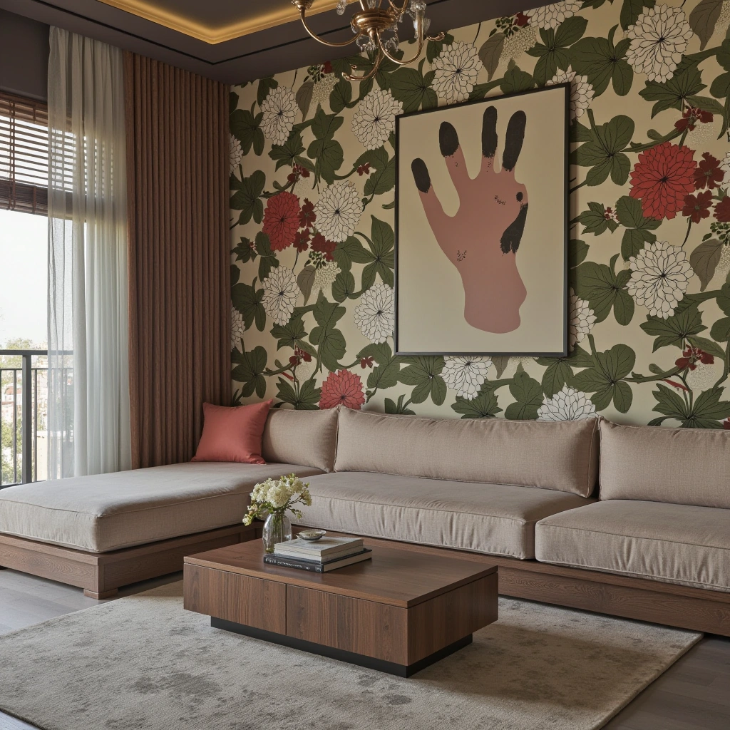 Eclectic Pattern Wallpaper for a Unique, Personalized Space