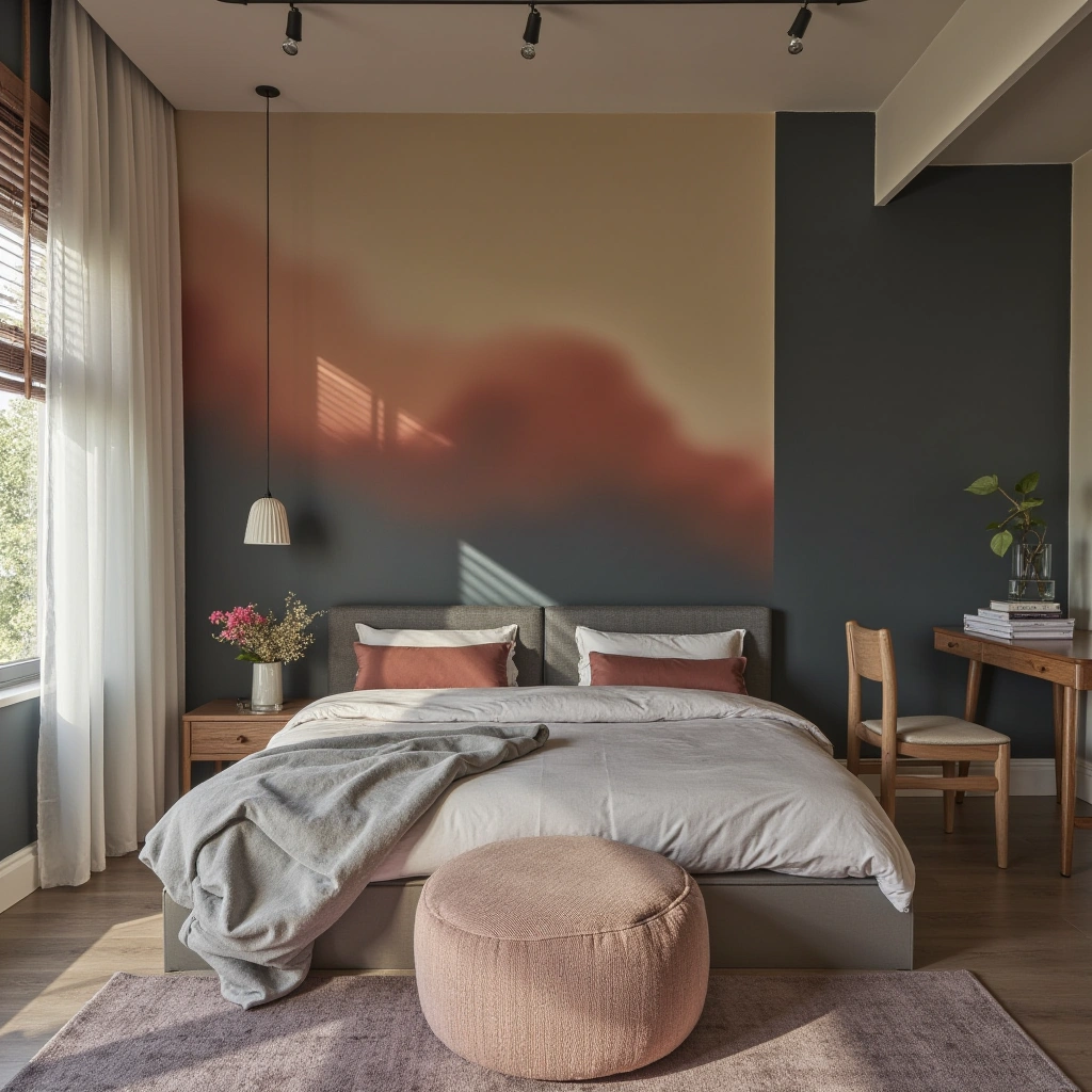 Ombre Wallpaper for a Dramatic Effect